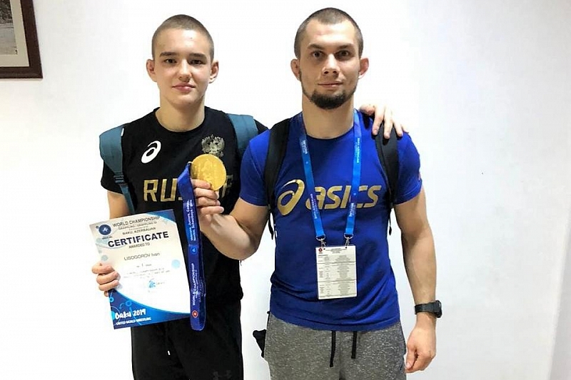 Краснодарский спортсмен завоевал «золото» на первенстве мира по спортивной борьбе