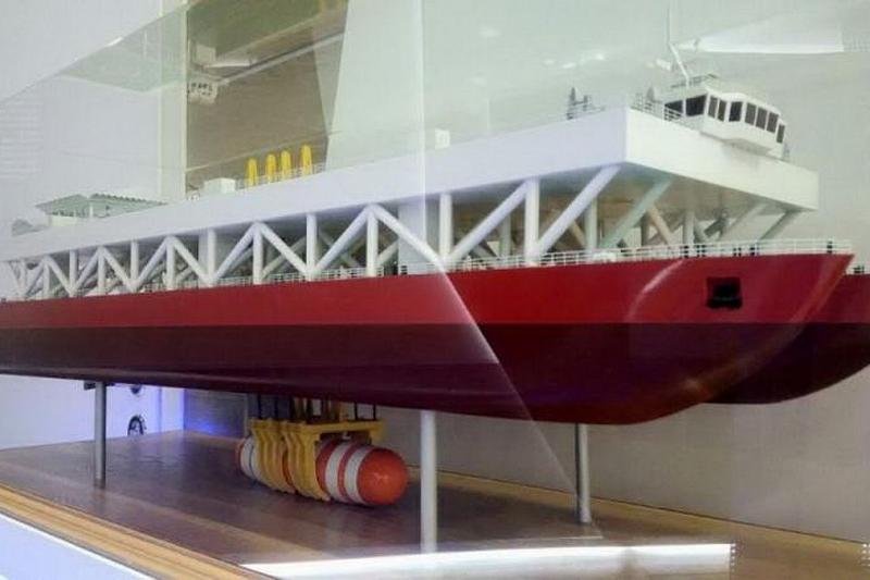Российские инженеры разрабатывают судно для подъема затонувших кораблей