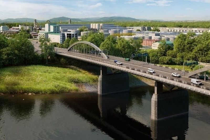 Дорожники приступили ко второму этапу строительства нового Яблоновского моста