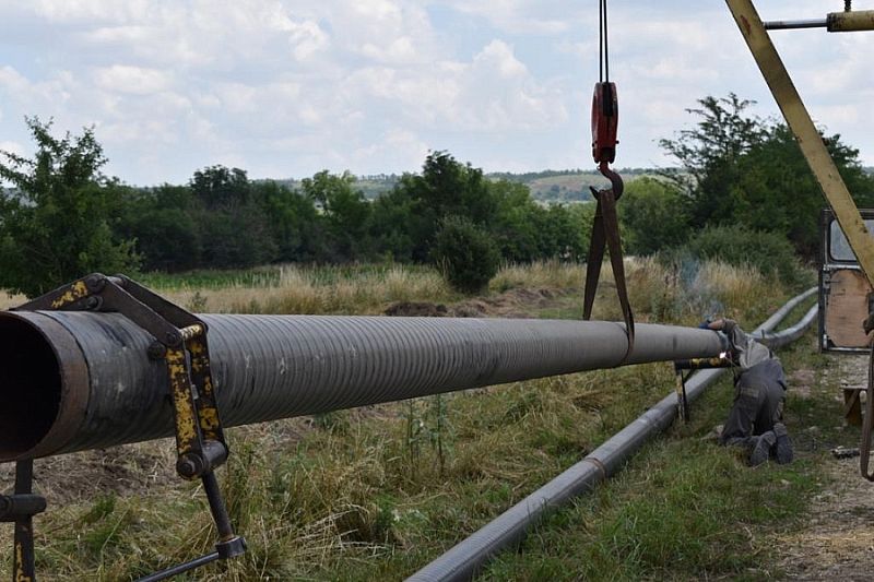 В Отрадненском районе к концу года завершится строительство двух объектов газоснабжения