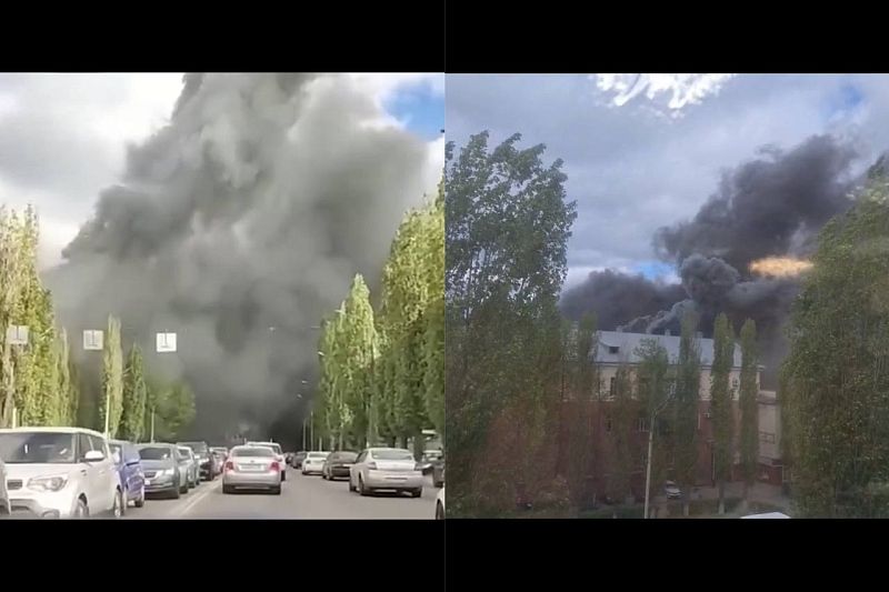 Трое человек погибли и двое пострадали при пожаре на заводе в Воронеже