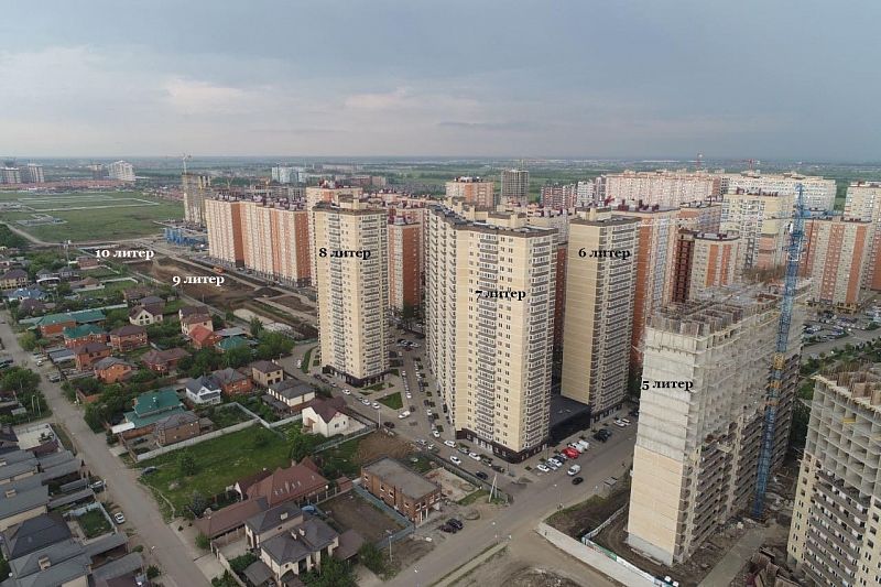 В Краснодаре введены в эксплуатацию еще три проблемных долгостроя почти на 900 квартир