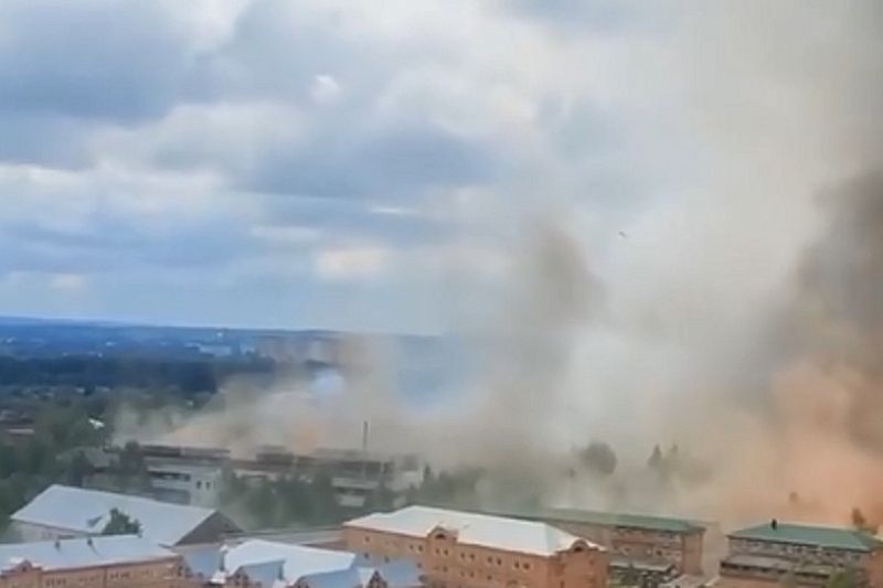 К мощному взрыву на территории завода в Сергиевом Посаде мог привести человеческий фактор