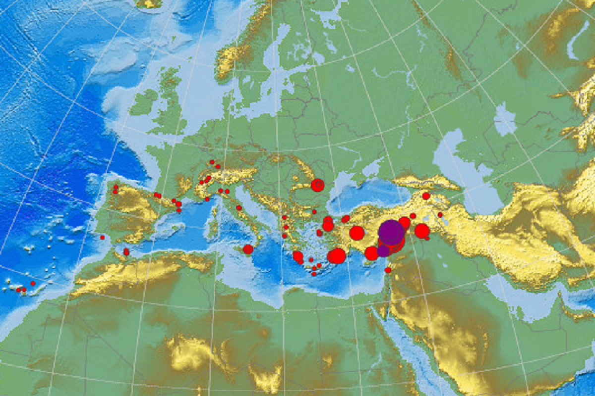 Новые подземные толчки зафиксировали в Турции