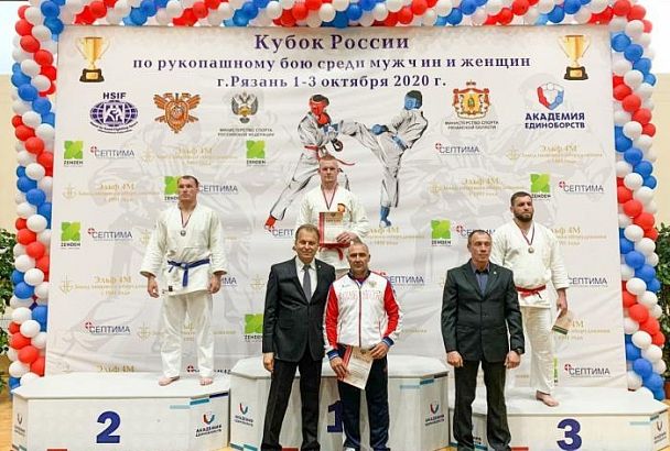Житель Анапы завоевал «золото» Кубка России по рукопашному бою
