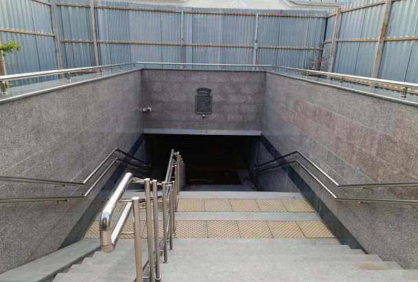 Два подземных перехода у кинотеатра «Аврора» в Краснодаре откроют 9 июня 