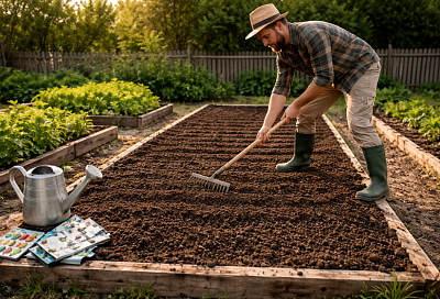 Как превратить почву в чернозём с помощью 1 простой крупы – стоит копейки, а от урожая потом не отделаться