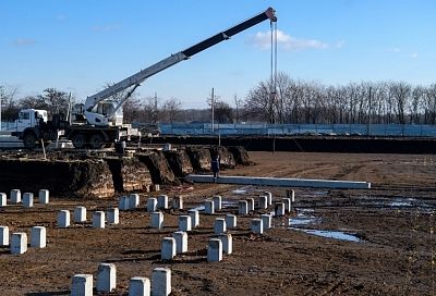 В краснодарском поселке Плодородном началось строительство школы и детсада