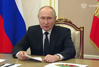 «Нас интересует, кто заказчик»: Владимир Путин – о расследовании теракта в «Крокус Сити Холле»