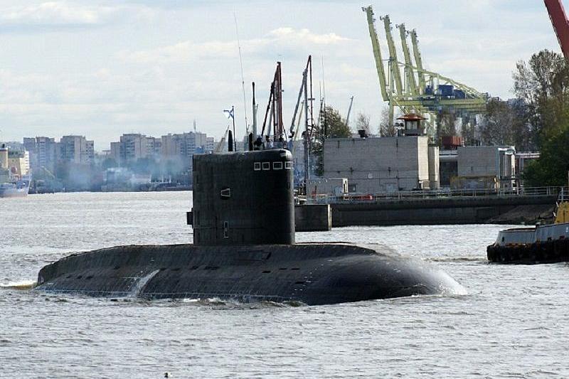 В Новороссийск прибыла подлодка «Колпино»