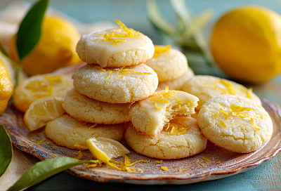 Пеку самое солнечное лимонное печенье – хрустит снаружи, тает внутри, а аромат сводит с ума всю семью