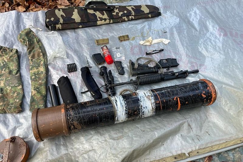 Тайник с оружием обнаружили на территории Сочинского нацпарка