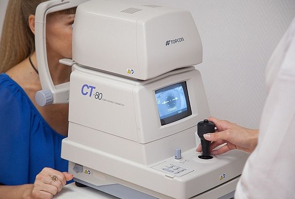 Новое оборудование для измерения внутриглазного давления получила Новокубанская больница