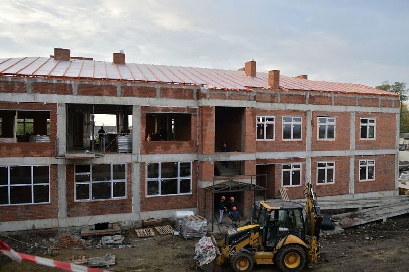 Новый детский сад в поселке Водники Краснодара достроят к осени 2021 года