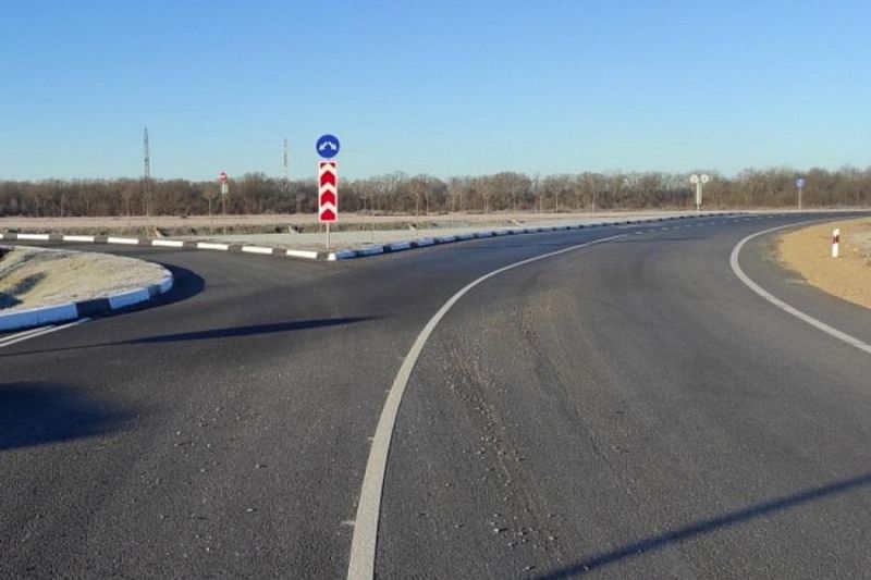 Ремонт участка дороги Майкоп – Туапсе завершили в Апшеронском районе 