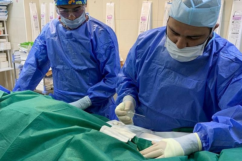 Новороссийские хирурги спасли пациенту ногу, восстановив ее кровоснабжение