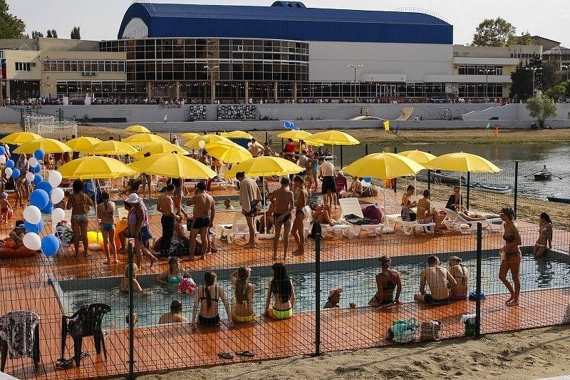 В Краснодаре единственный общественный пляж откроется в июне