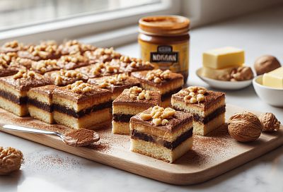 Торт «Ключик» за вечер: два бисквита и крем, который тает во рту