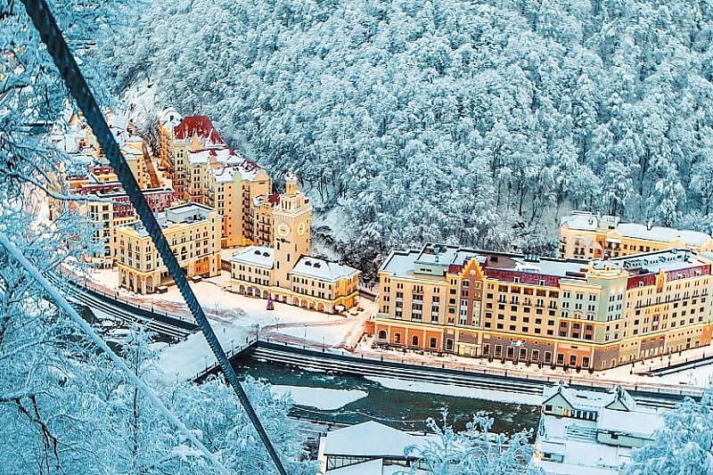 Красная Поляна названа лучшим курортом для отдыха зимой