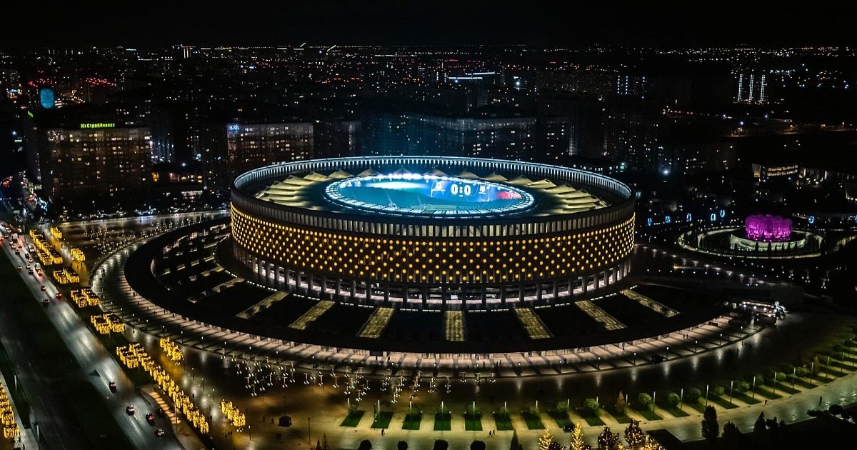 Стадион и парк «Краснодар» украсили к Новому году - Кубанские новости