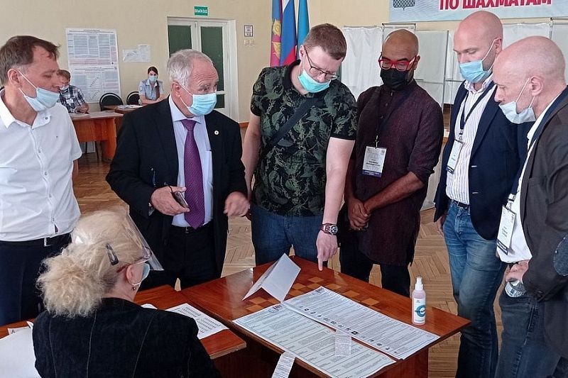 Международные эксперты высоко оценили уровень организации выборов в Краснодарском крае