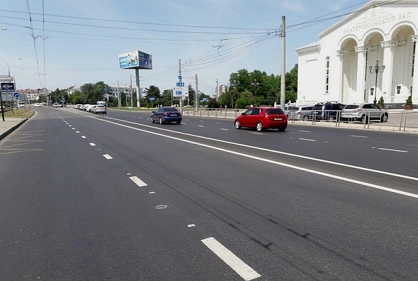 В агломерациях Краснодара, Сочи и Новороссийска выполнено больше 70% работ по дорожному нацпроекту