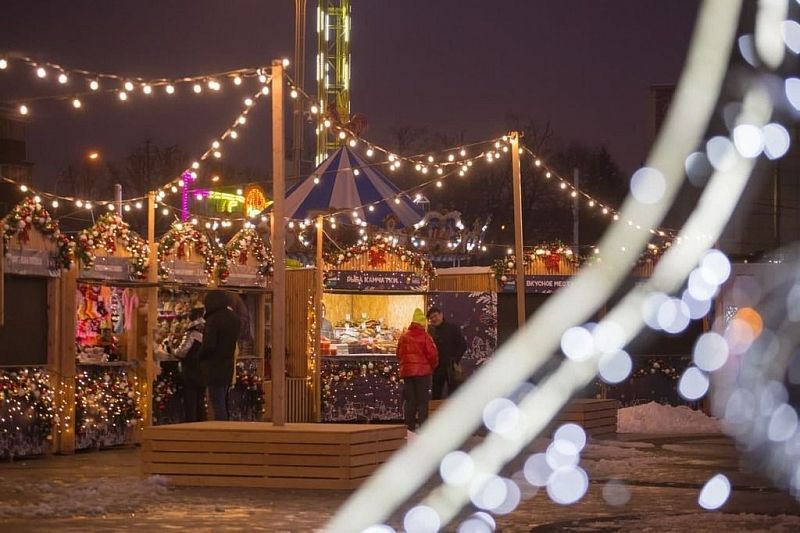 Рождественская ярмарка откроется на Главной городской площади Краснодара 18 декабря