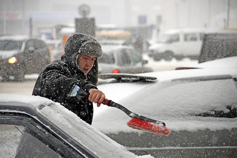 В Краснодаре 9 января ожидается сильное налипание мокрого снега
