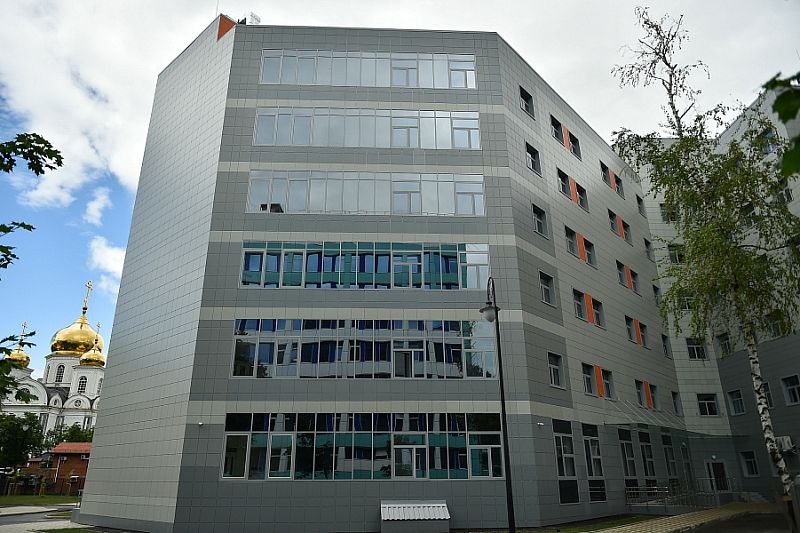В Краснодаре закончили строительство лечебно-диагностического корпуса детской краевой больницы