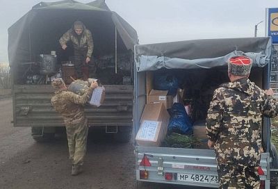 Анапские казаки за декабрь и начало января собрали и отправили в зону СВО более 3 тонн гуманитарной помощи