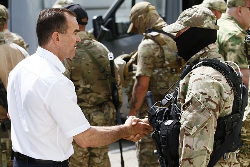 Губернатор Вениамин Кондратьев поблагодарил кубанских участников специальной военной операции