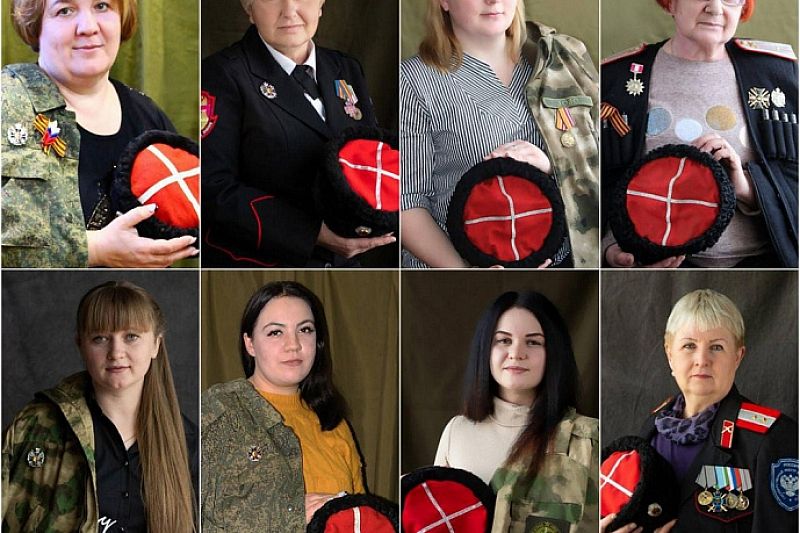 В Белореченском районном казачьем обществе запустили проект «Женщины героев»