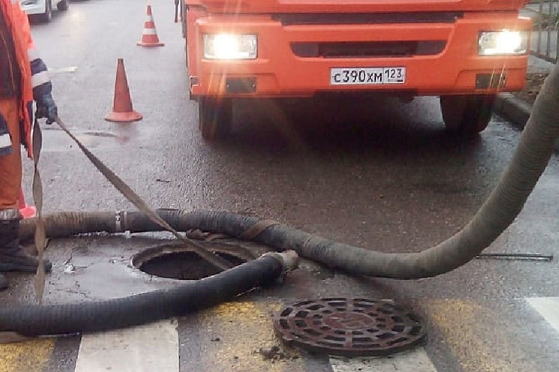 В Краснодаре расчистили более 58 км сетей ливневой канализации 