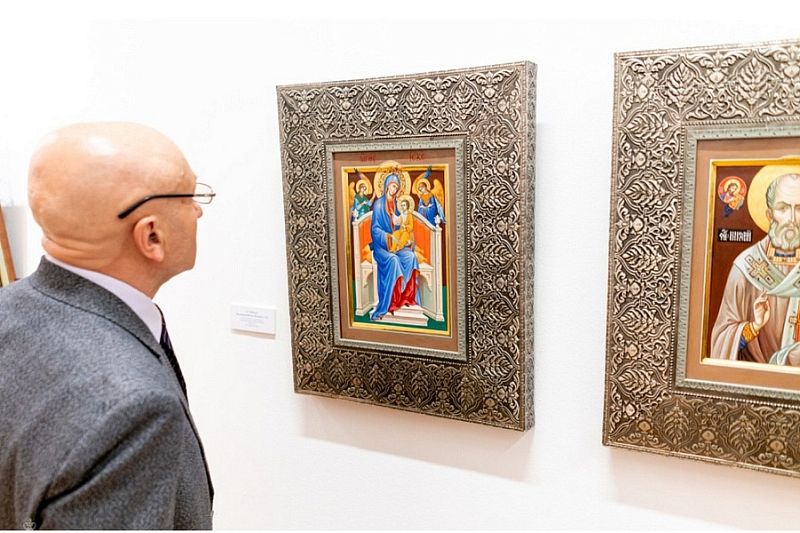 Уникальную иконописную традицию Кубани представили на выставке в Москве