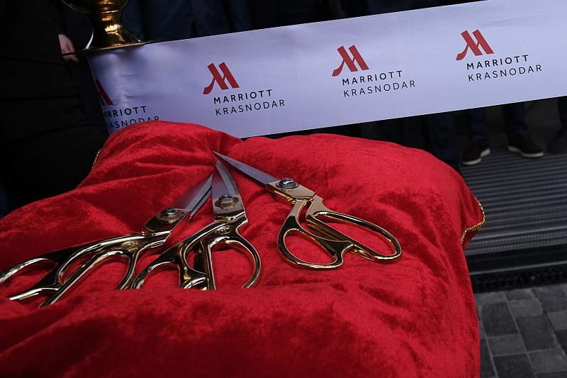 Пятизвездочный отель Marriott торжественно открыли в Краснодаре