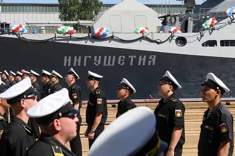 В море под Новороссийском начались испытания нового корабля с ракетами «Калибр»