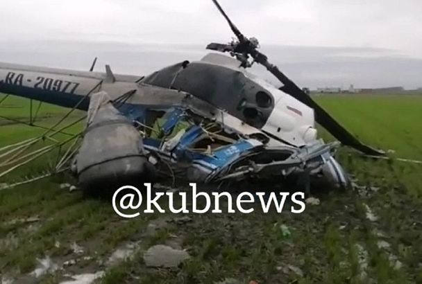 Названа предварительная причина аварии Ми-2 в Краснодарском крае