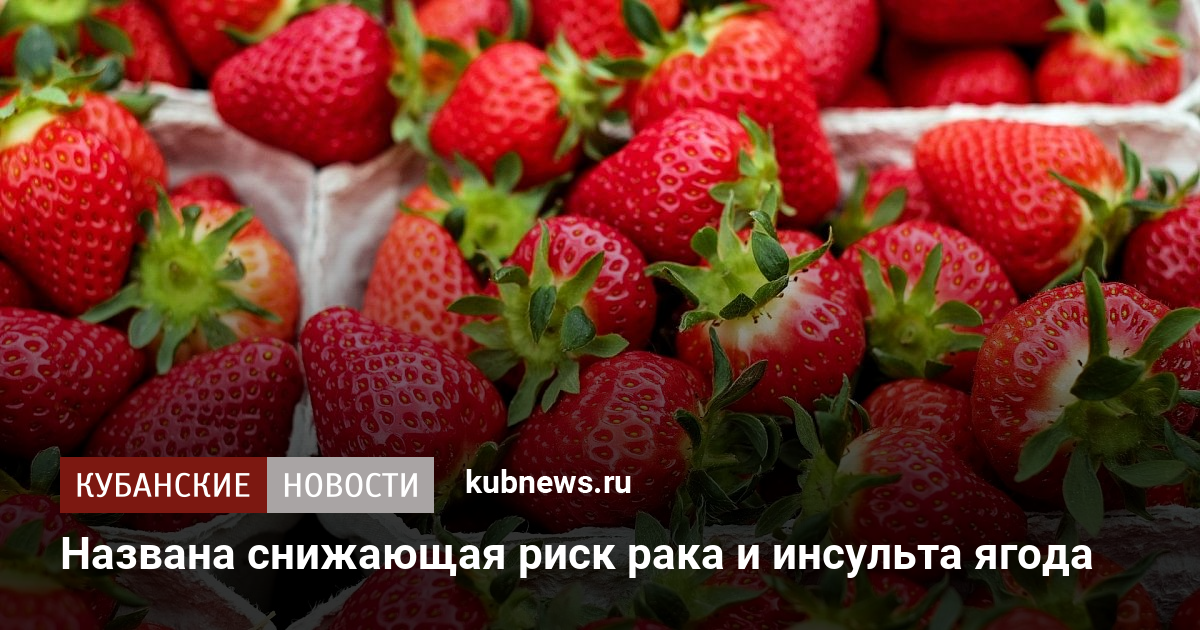 Названа ягода, которая снижает риск рака и инсульта