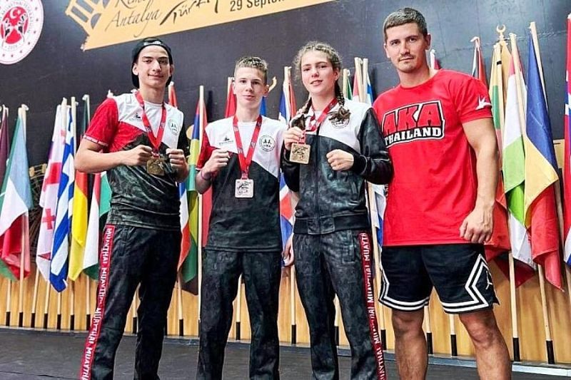Спортсмены из Краснодарского края завоевали восемь медалей на первенстве мира по тайскому боксу