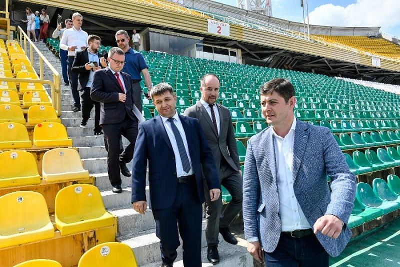 В Краснодаре начался капитальный ремонт стадиона «Кубань»   