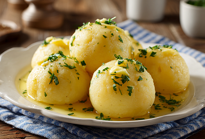 Немецкие картофельные кнёдли: нежные внутри, упругие снаружи и без муки