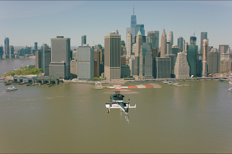 Uber запустил вертолетное такси в Нью-Йорке