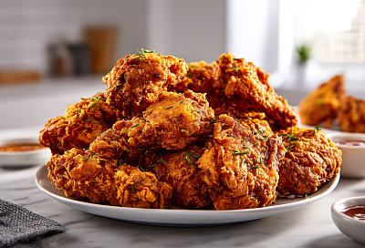 Крылья как в самом крутом фастфуде: хрустящие снаружи, сочные внутри — дети и взрослые сметают за минуту