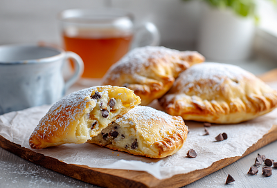 Сочники с творогом и шоколадными каплями: нежные, рассыпчатые и не черствеют