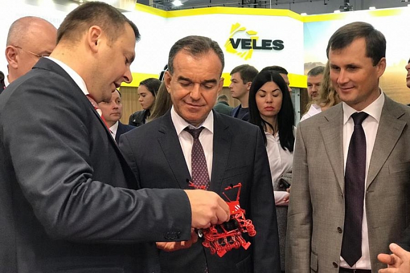 Губернатор Краснодарского края дал старт международной выставке «ЮГАГРО»
