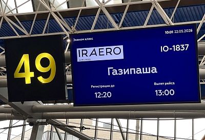 Новое международное направление в аэропорту Сочи: первый самолет улетел в турецкий город Газипаша