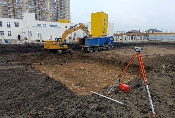 В Краснодаре стартовало строительство школы на ул. Позднякова