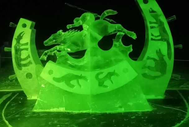 Мастера из Сочи победили в международном конкурсе ледовой скульптуры Olkhon Ice Fest