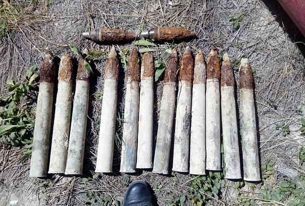 В Краснодарском крае обнаружили блиндаж с боеприпасами времен Великой Отечественной войны