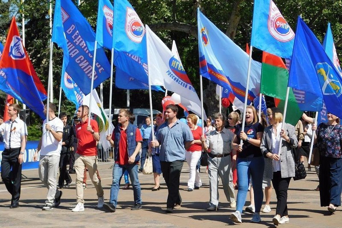 Профсоюзный первомай: за справедливую экономику в интересах человека труда!